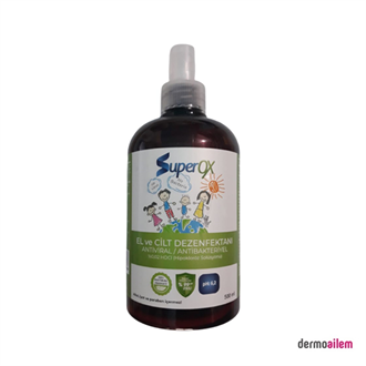 Superox Sprey 500 ml El ve Cilt Dezenfektanı