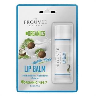 The Prouvée Réponses Organik Dudak Lip Balm Hindistan Cevizi 5 ml