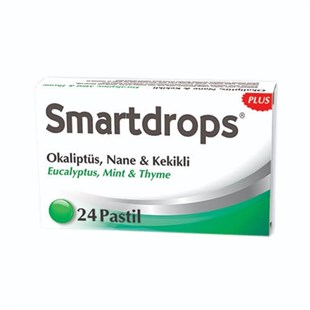 Smartdrops Okaliptüs & Nane & Kekik 24 Pastil