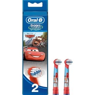 Oral-B Cars Serisi Çocuk Yedek Diş Fırçası Başlığı 2'li