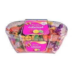 Ülker Lokumcuk Karışık Meyve Aromalı Hediyelik Kutu 600 Gr