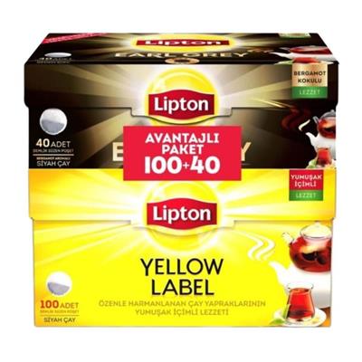 LIPTON DEMLIK POS 100 YLT + EARLY GREY 40LI
