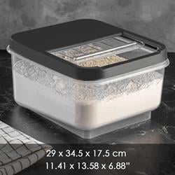 Dünya Sürgülü Saklama Kabı 12 lt 07555