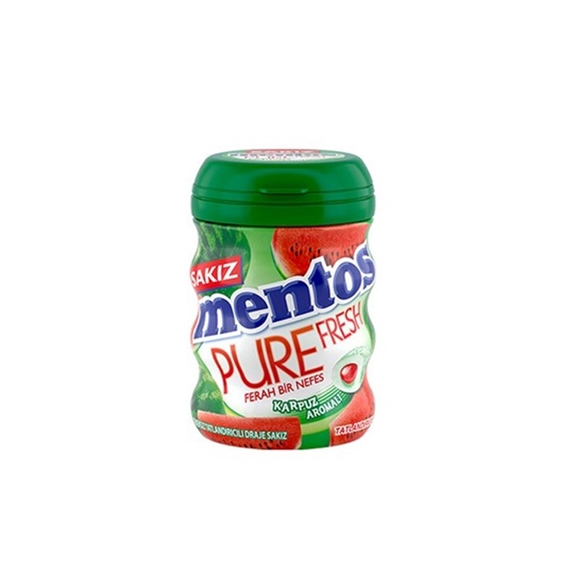 Mentos Pure Fresh Şişe Karpuz 60 gr