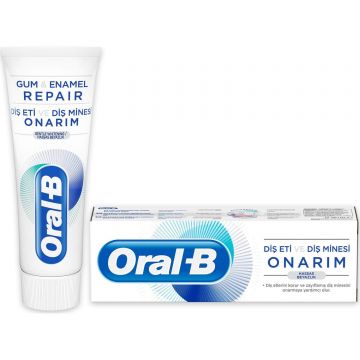 Oral-B Diş Macunu Diş Eti ve Minesi Onarım Hassas Beyazlık 75 ml