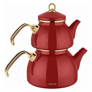  Neva N3176 Pitaya Havana Emaye Demlik Seti