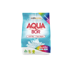 Aqua Bor Çamaşır Deterjanı Toz Renkliler 6kg