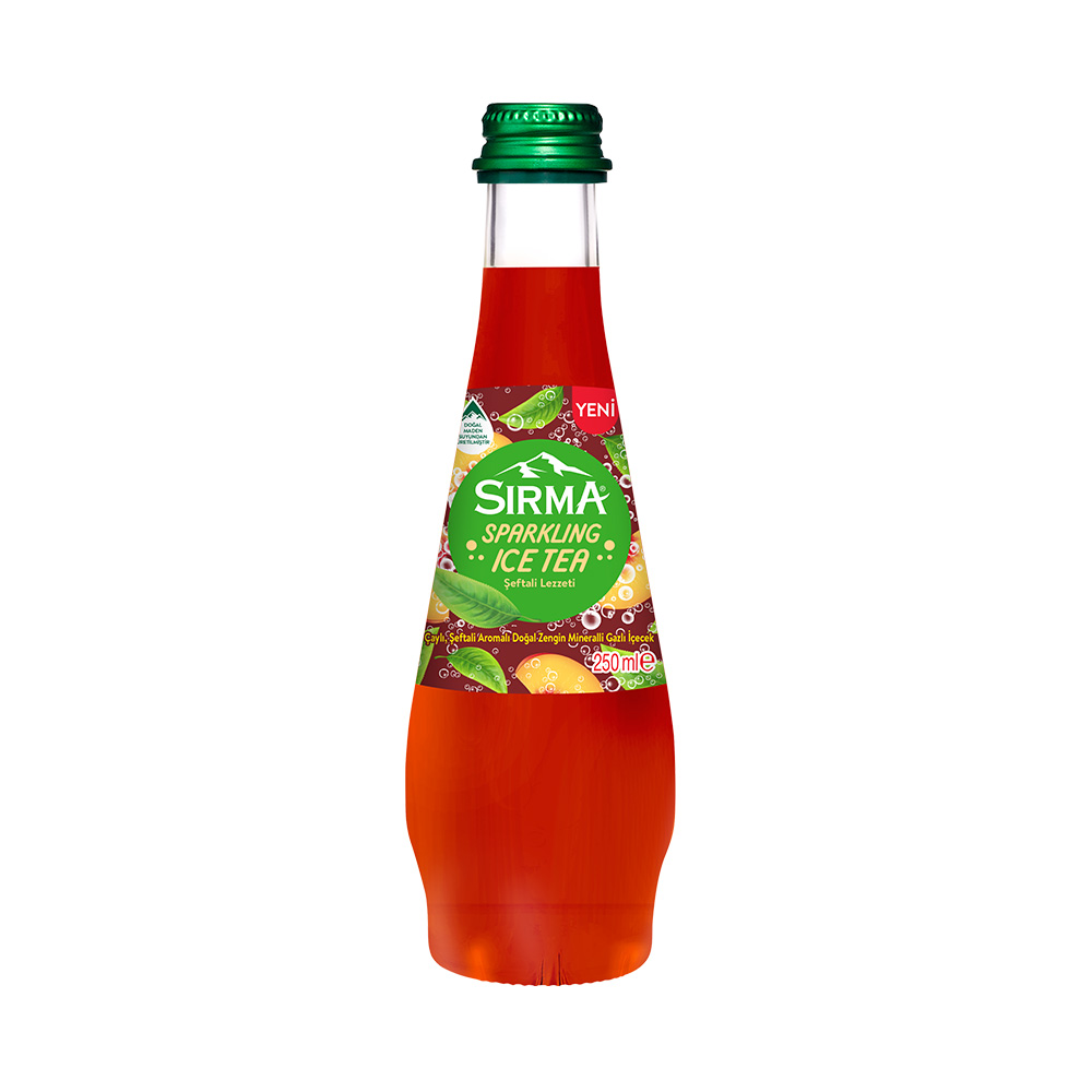 Sırma Sparkling İce Tea Şeftali Lezzeti 250 ml