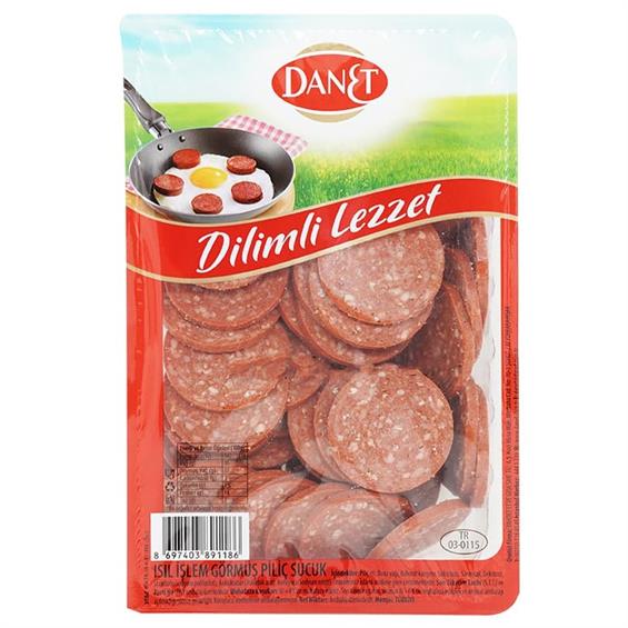 Danet Sucuk Piliç Dilimli 250 gr
